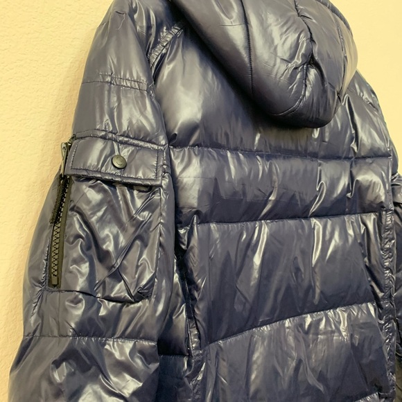 S13 Downhill Gloss Nylon Puffer Jacket - Picture 13 of 14